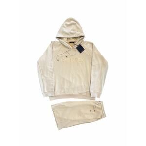 Size 4L/5L Louis Vuitton Sahara Sun Ribbed Hoodie Shorts Set☀️ New/Retail $3,150